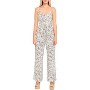 Market & Spruce Sleeveless Jumpsuit Multicolor NWT Size Medium Tie Waist